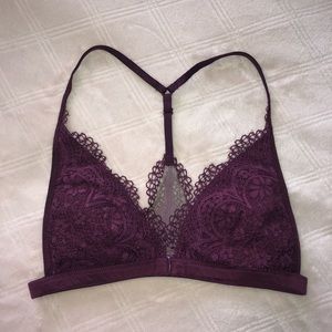 Victoria’s Secret Lace Bralette Purple Size XSmall